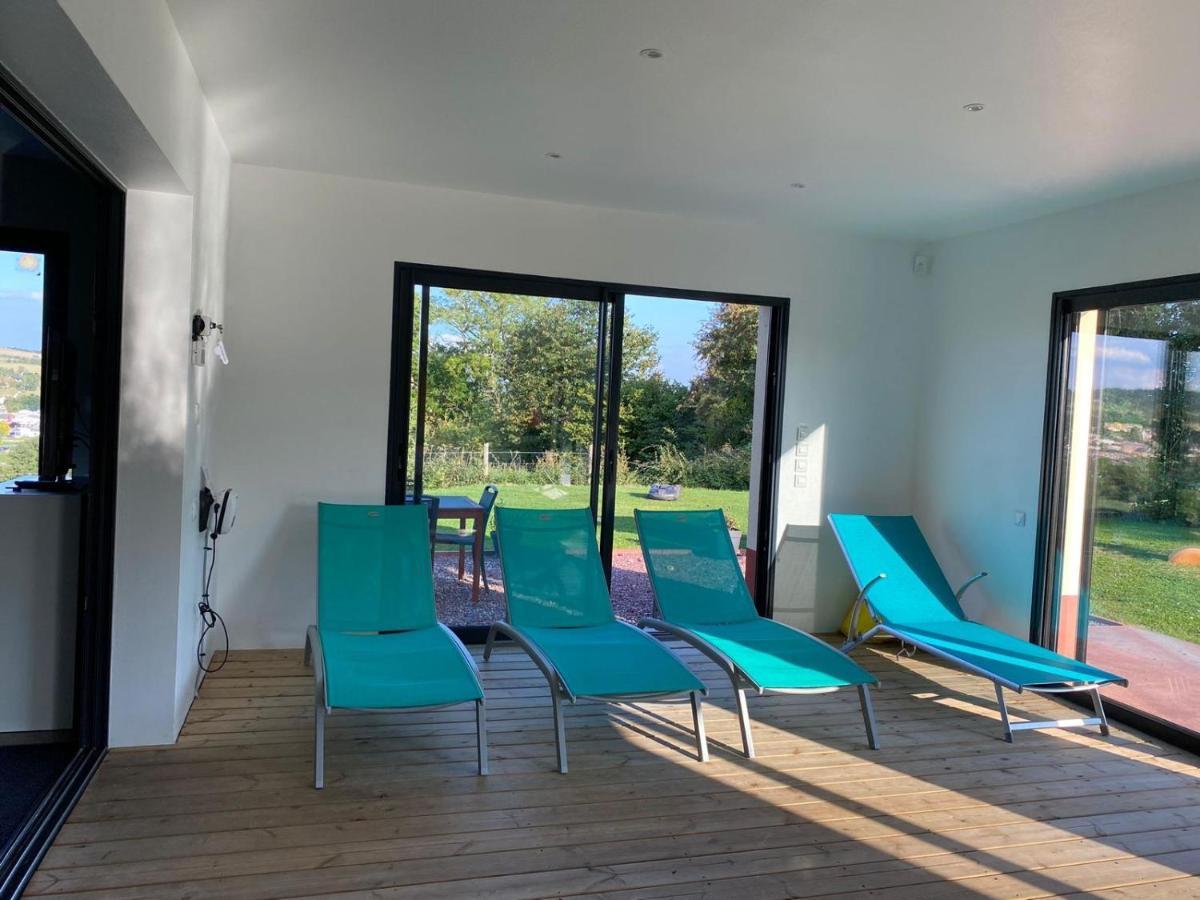 Maison Avec Piscine Interieure Privee Sans Vis A Vis Chauffee Toute L Annee Quievrecourt Exterior photo